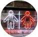 Men Women Bathroom Restroom LED Light Sign - Way Up Gifts