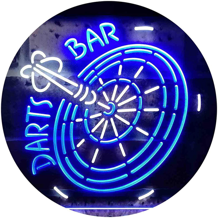 Darts Bar LED Light Sign - Way Up Gifts