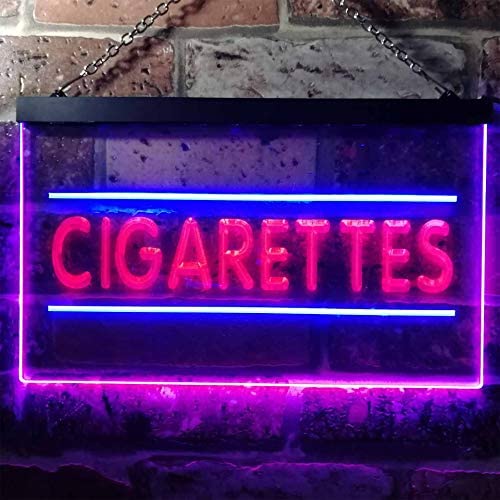 Cigarettes LED Light Sign - Way Up Gifts