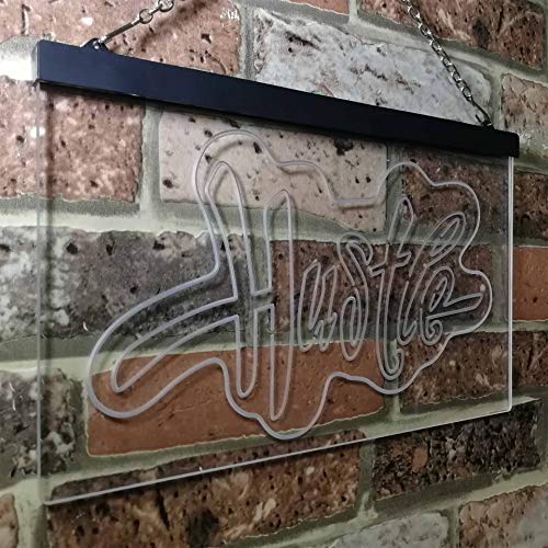 Graffiti Hustle LED Light Sign - LED Gift Works