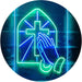 Christianity Cross Hands Praying LED Light Sign - Way Up Gifts