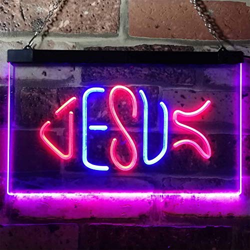 Jesus Fish LED Light Sign - Way Up Gifts