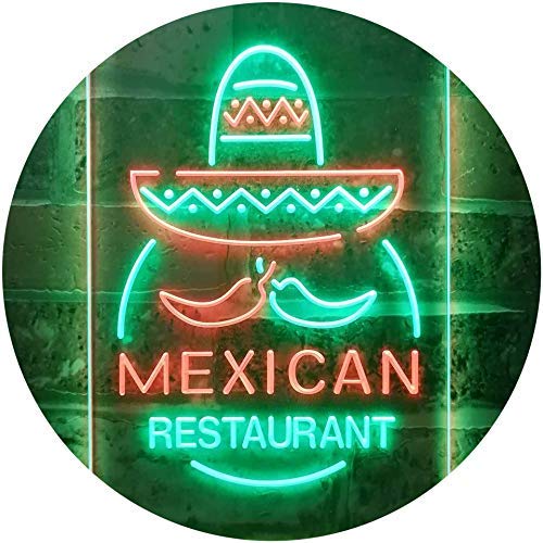 Mexican Restaurant LED Light Sign - Way Up Gifts