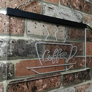 Coffee Cup LED Light Sign - LED Gift Works