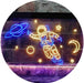 Astronaut Planets Stars Space Moon LED Light Sign - Way Up Gifts