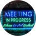 Meeting in Progress Do Not Disturb LED Light Sign - Way Up Gifts