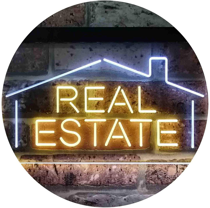 Real Estate Agency LED Light Sign - LED Gift Works