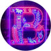 Family Name Letter B Monogram Initial LED Light Sign - Way Up Gifts