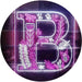 Family Name Letter B Monogram Initial LED Light Sign - Way Up Gifts