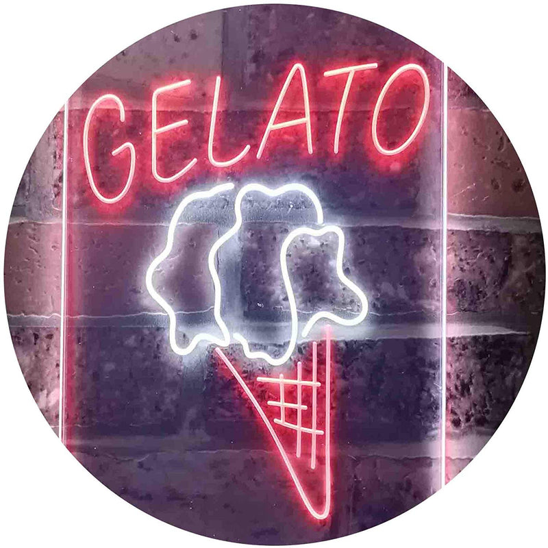 Ice Cream Gelato LED Light Sign - LED Gift Works