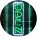 Vertical Open Sign LED Light Sign - Way Up Gifts