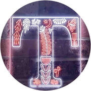 Family Name Letter T Monogram Initial LED Light Sign - LED Gift Works