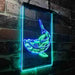 Shark Man Cave LED Light Sign - Way Up Gifts