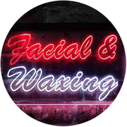 Facial Waxing LED Light Sign - LED Gift Works