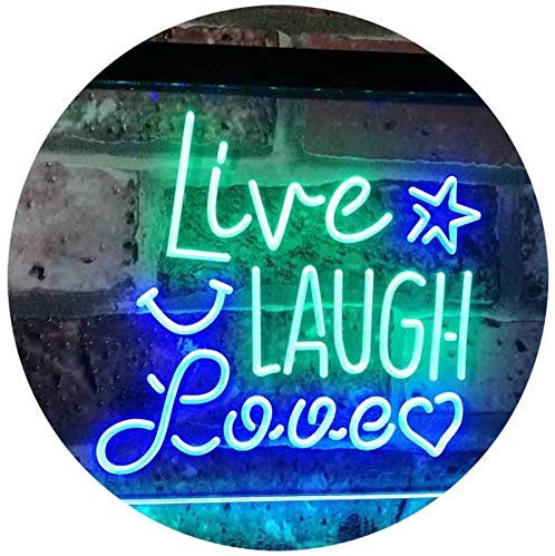 Live Laugh Love LED Light Sign - LED Gift Works