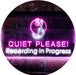 On Air Quiet Please Recording in Progress LED Light Sign - Way Up Gifts