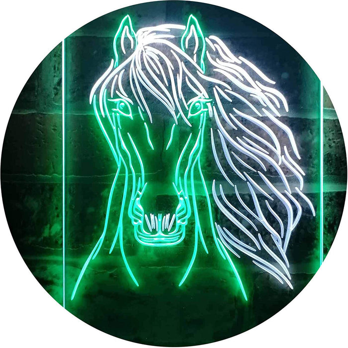 Horse Head LED Light Sign - Way Up Gifts