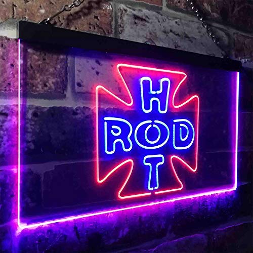 Hot Rod LED Light Sign - Way Up Gifts