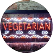 Vegetarian Food LED Light Sign - LED Gift Works