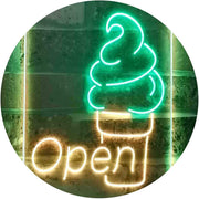 Ice Cream Open LED Light Sign - LED Gift Works