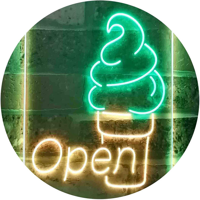Ice Cream Open LED Light Sign - Way Up Gifts