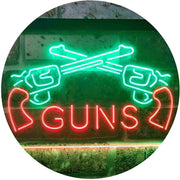 Gun Shop Guns LED Light Sign - LED Gift Works