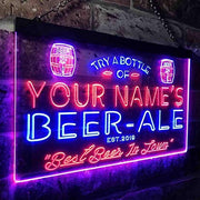 Personalized Home Brew Beer Ale Bar LED Light Sign - LED Gift Works