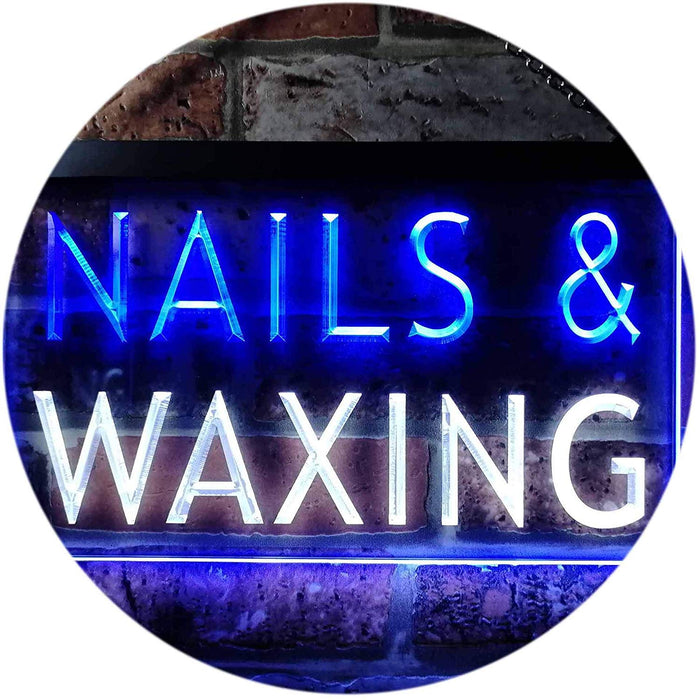 Beauty Salon Nails Waxing LED Light Sign - Way Up Gifts