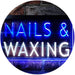 Beauty Salon Nails Waxing LED Light Sign - Way Up Gifts
