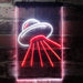 UFO Alien Spaceship LED Light Sign - Way Up Gifts