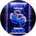 Beer Mugs Cheers Happy Hour LED Light Sign - Way Up Gifts