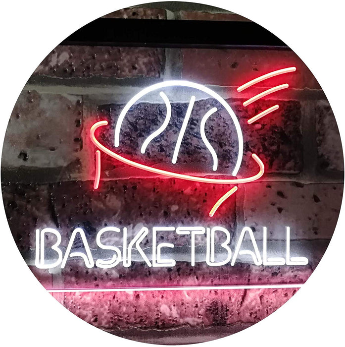 Basketball Wall Decor LED Light Sign - Way Up Gifts