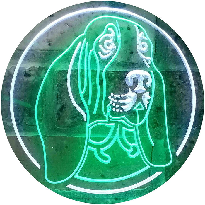 Basset Hound Dog LED Light Sign - Way Up Gifts