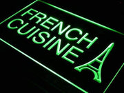 Eiffel Tower French Cuisine LED Light Sign - LED Gift Works