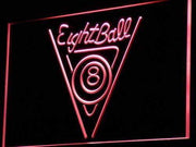 Eight Ball Billiards LED Light Sign - LED Gift Works