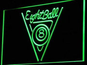 Eight Ball Billiards LED Light Sign - LED Gift Works