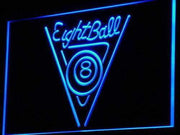 Eight Ball Billiards LED Light Sign - LED Gift Works