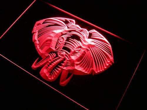 Elephant Animal LED Light Sign - LED Gift Works