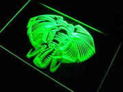 Elephant Animal LED Light Sign - LED Gift Works