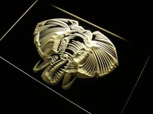 Elephant Animal LED Light Sign - LED Gift Works