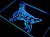 English Setter LED Light Sign - Way Up Gifts