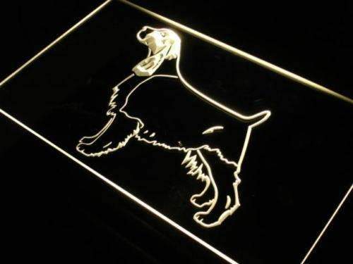 English Springer Spaniel LED Light Sign - Way Up Gifts