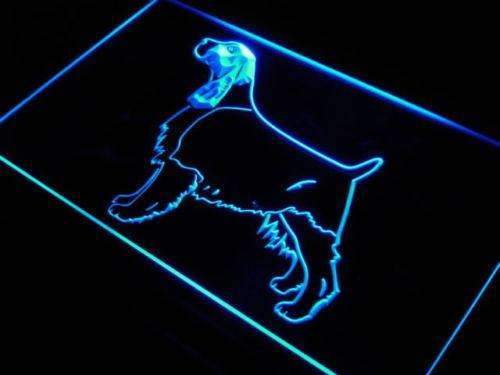 English Springer Spaniel LED Light Sign - LED Gift Works