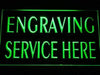 Engraving Service Here LED Light Sign - Way Up Gifts