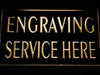 Engraving Service Here LED Light Sign - Way Up Gifts