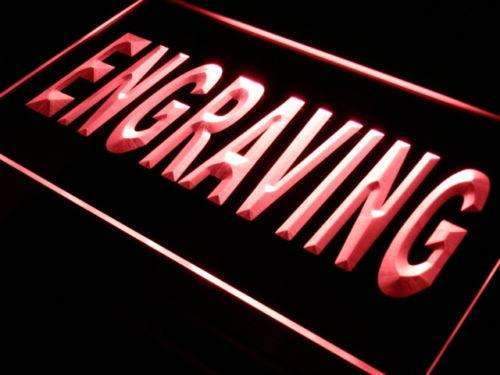 Engraving Services LED Light Sign - LED Gift Works