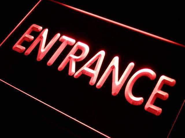 Entrance LED Light Sign - LED Gift Works