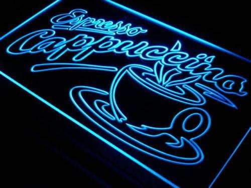 Espresso Cappuccino LED Light Sign - LED Gift Works