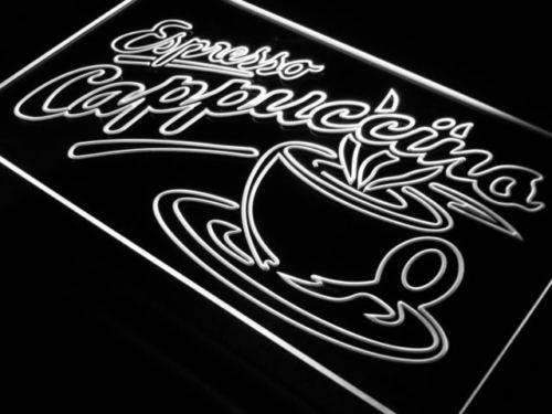 Espresso Cappuccino LED Light Sign - LED Gift Works