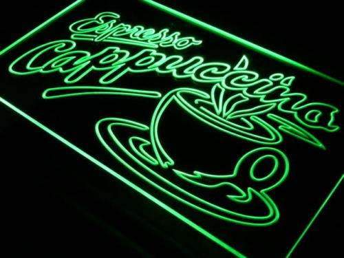 Espresso Cappuccino LED Light Sign - Way Up Gifts